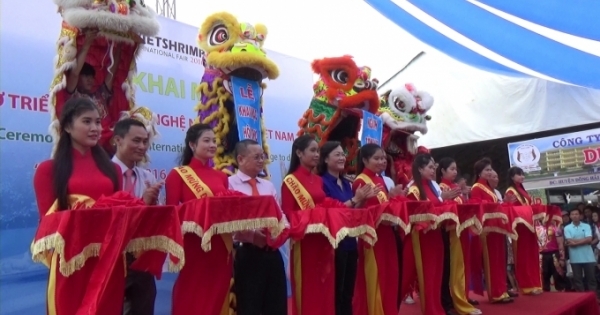 Bạc Liêu: Khai mạc hội chợ triển lãm công nghệ ngành tôm Việt Nam lần thứ nhất.