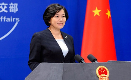 Ph&aacute;t ng&ocirc;n Bộ Ngoại giao Trung Quốc Hoa Xu&acirc;n Doanh. (Ảnh:&nbsp;Bộ Noại giao Trung Quốc)