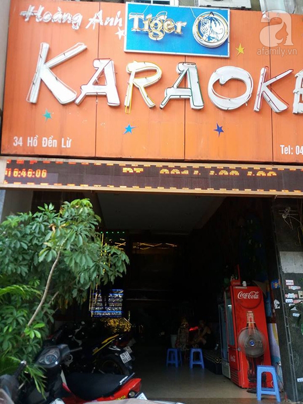 Qu&aacute;n karaoke nơi người nh&agrave; nạn nh&acirc;n tố xảy ra sự việc.