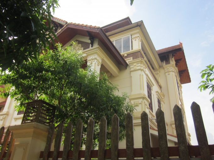 Một g&oacute;c nhỏ của biệt thự.