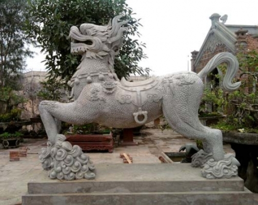 Tượng Long m&atilde;. (Ảnh: Internet)