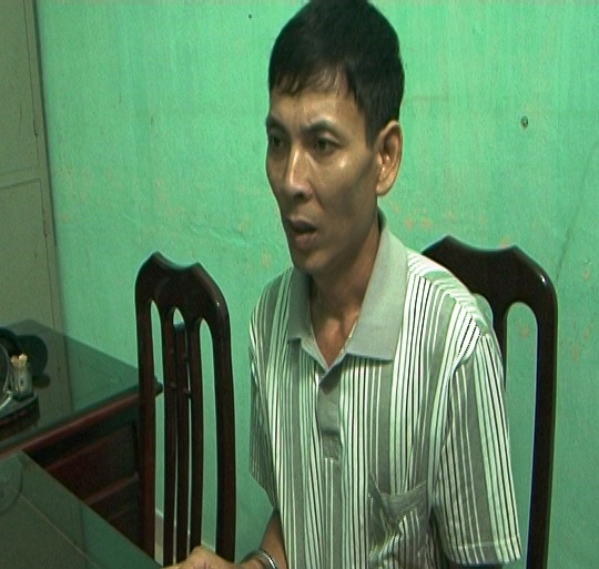 Đối tượng Mai Văn Việt tại cơ quan&nbsp;điều tra