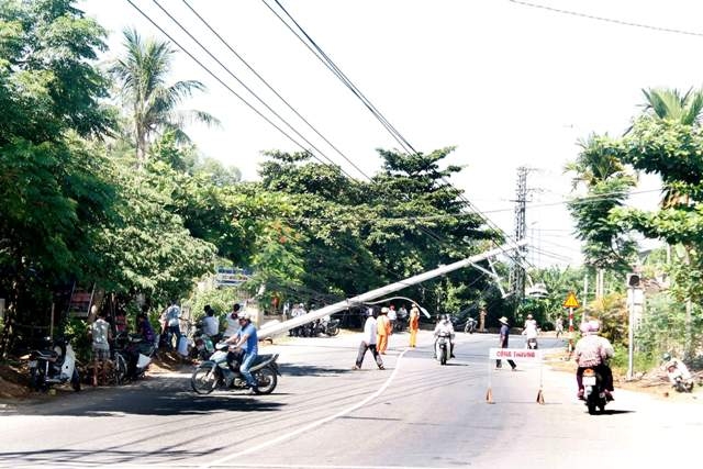 Hiện trường xảy ra vụ việc.