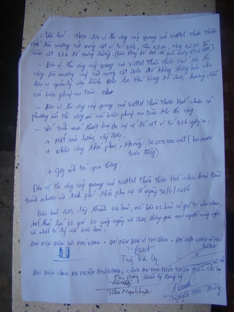 Sau sự cố c&aacute;c cơ quan đ&atilde; c&ugrave;ng nhau họp b&agrave;n hướng xử l&yacute;