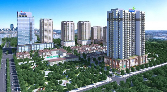 Ph&ocirc;́i cảnh dự án Thanh Xu&acirc;n Complex