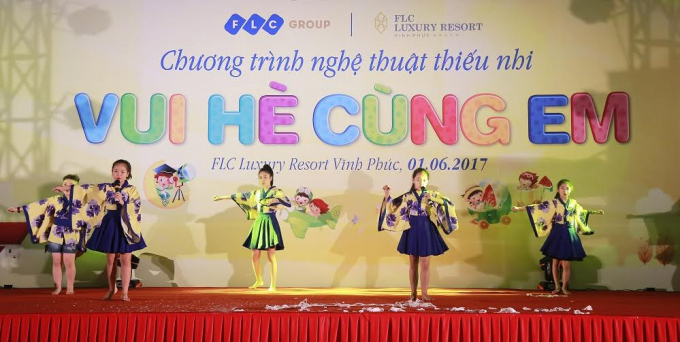 Tiết mục nhảy m&uacute;a s&ocirc;i động của c&aacute;c nh&oacute;m nhẩy nh&iacute; C&aacute;nh diều hồng v&agrave; KidTalent.
