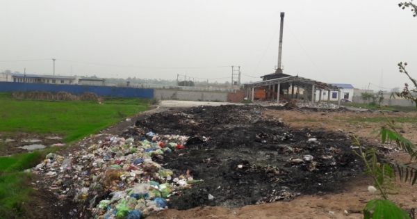 Hải Phòng: Liên tục bị xử phạt nhưng doanh nghiệp đốt rác vẫn làm liều