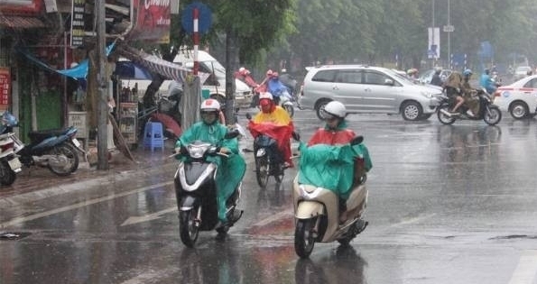 Chiều tối nay (6/6) Hà Nội sẽ có mưa, giông