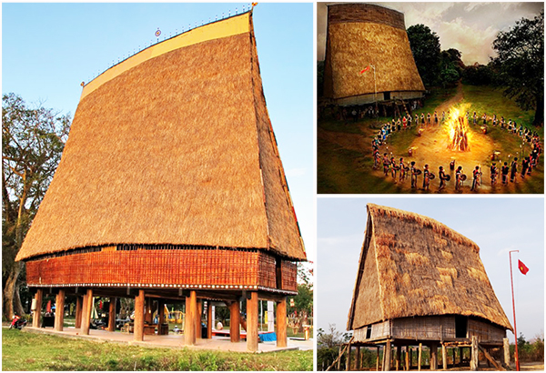 Nh&agrave; R&ocirc;ng T&acirc;y Nguy&ecirc;n. (Ảnh: doisongdulich365)