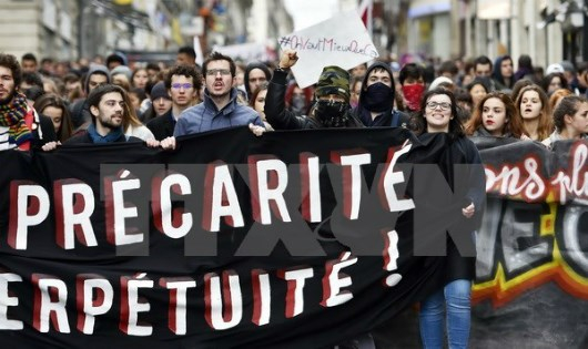 Đem lại việc l&agrave;m cho hơn 3,5 triệu người thất nghiệp l&agrave; nhiệm vụ nặng nề của t&acirc;n Tổng thống Ph&aacute;p E.Macron.