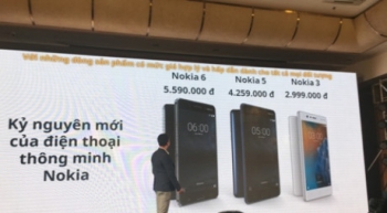 Nokia chính thức tung 3 smartphone giá chỉ từ 2,99 triệu đồng