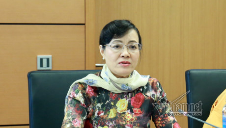 Ph&oacute; b&iacute; thư TP.HCM Nguyễn Thị Quyết T&acirc;m. Ảnh: Phạm Hải