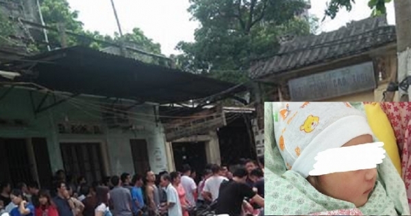 Hà Nội: Phát hiện cháu bé 35 ngày tuổi chết trong chậu nước và thông điệp bí ẩn