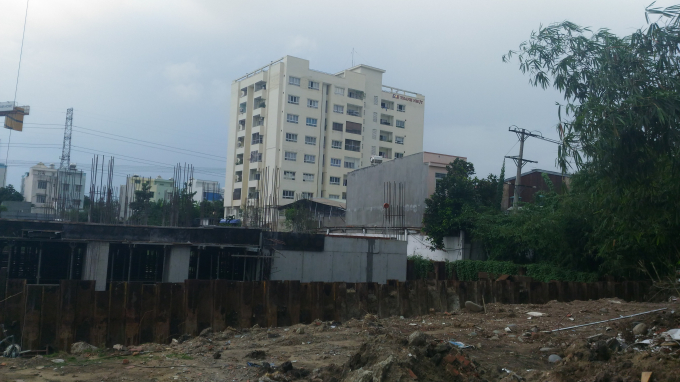 Một hạng mục nhỏ phần m&oacute;ng mởi chỉ ho&agrave;n th&agrave;nh sơ s&agrave;i.