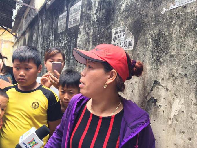 B&agrave; Yến kể lại sự việc.