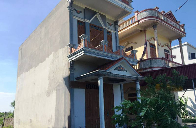 Căn nh&agrave; nơi xảy ra sự việc.