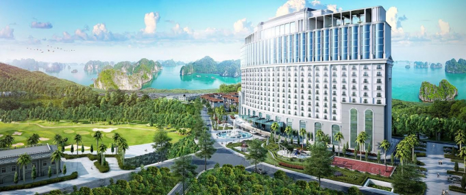 Phối cảnh chung của FLC Grand Hotel Hạ Long