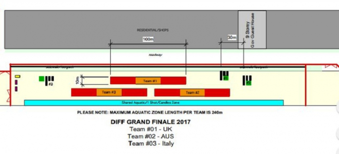 Bố tr&iacute; c&aacute;c đội v&agrave; thứ tự thi đ&ecirc;m chung kết 24/6.