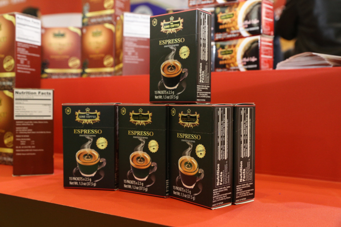 Sản phẩm Espresso của King Coffee.