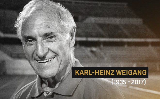 Karl-Heinz Weigang c&oacute; nhiều đ&oacute;ng g&oacute;p cho b&oacute;ng đ&aacute; Việt Nam. (Ảnh Vietnamnet)