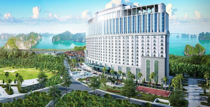 &nbsp;Phối cảnh chung của FLC Grand Hotel Hạ Long