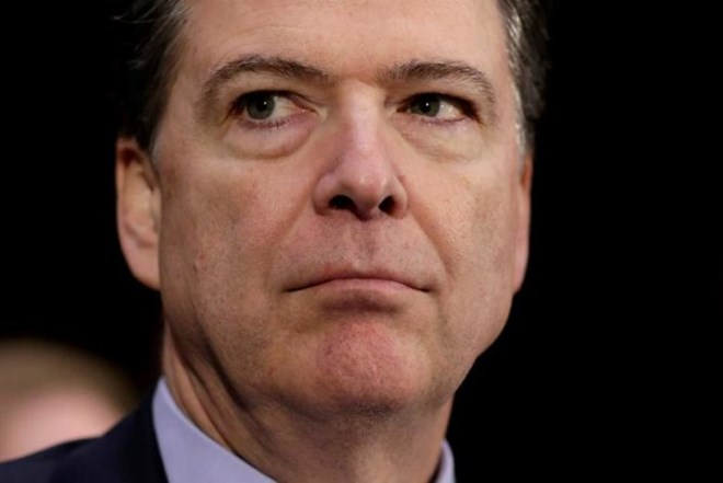 Cựu gi&aacute;m đốc Cục điều tra li&ecirc;n bang (FBI), &ocirc;ng James Comey.