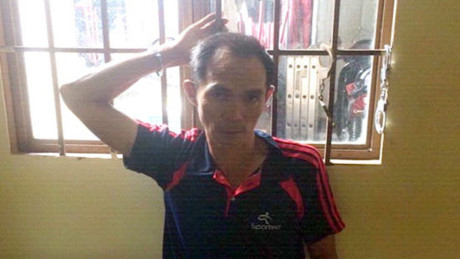 Đối tượng tại cơ quan điều tra.