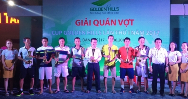 Đà Nẵng: Ra mắt giải quần vợt Cup Golden Hills