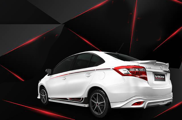 Toyota Vios TRD 2017 c&oacute; gi&aacute; b&aacute;n 644 triệu đồng