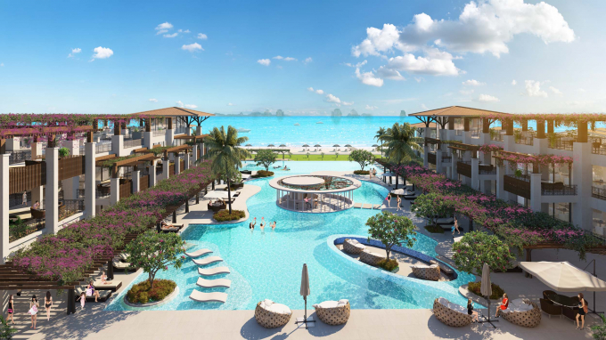 Sun Premier Village Halong Bay tiện t&iacute;ch bể bơi.