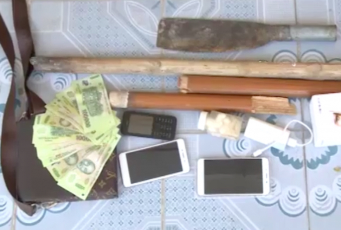 Tang vật thu được từ vụ &aacute;n.