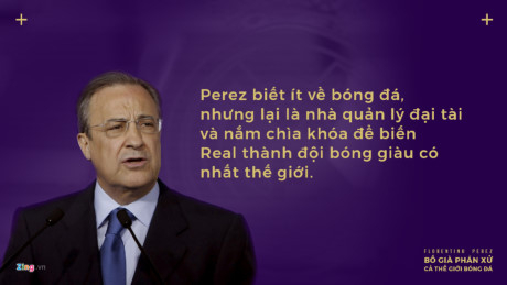 Florentino Perez, 'bố gi&agrave;' ph&aacute;n xử cả thế giới b&oacute;ng đ&aacute;