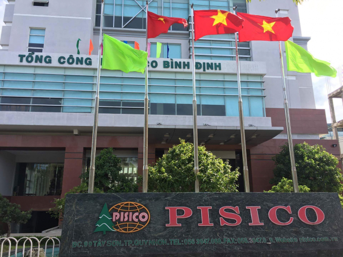 Trụ sở Pisico B&igrave;nh Định.