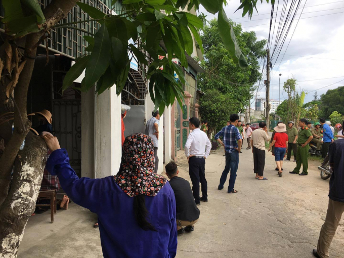 Hiện trường nơi ph&aacute;t hiện thi thể anh N.