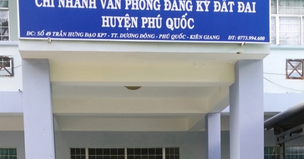 Kiên Giang: Giám đốc chi nhánh Văn phòng đăng ký đất đai Phú Quốc bị bắt