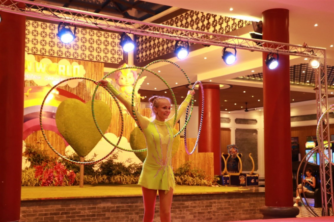 Đến Sun World Danang Wonders xem biểu diễn nghệ thuật ch&acirc;u &Acirc;u