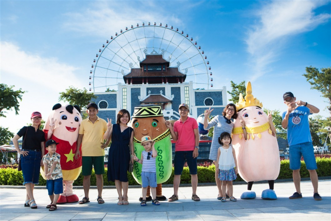 Đến Sun World Danang Wonders xem biểu diễn nghệ thuật ch&acirc;u &Acirc;u