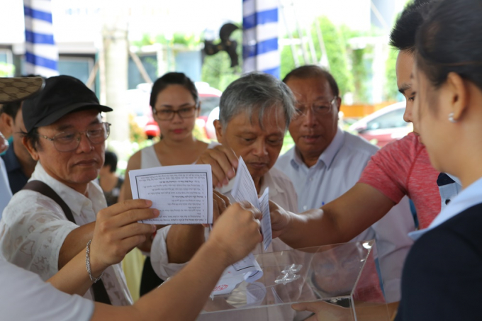 Nhiều cư d&acirc;n tỏ ra rất h&agrave;i l&ograve;ng với những ch&iacute;nh s&aacute;ch của chủ đầu tư dự &aacute;n