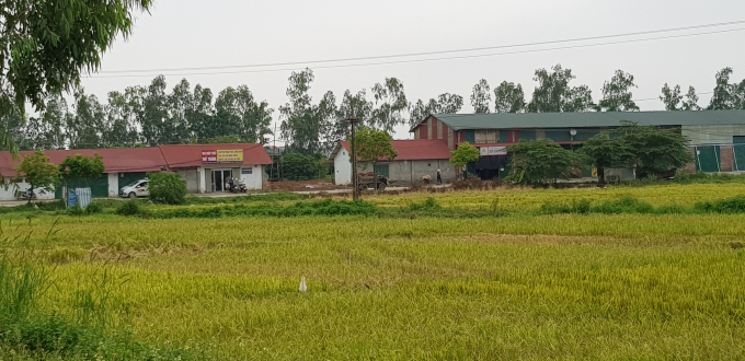 H&agrave;ng ngh&igrave;n m&eacute;t vu&ocirc;ng đất n&ocirc;ng nghiệp bị biến dạng.