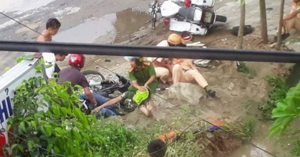 Tai nạn vụ CSGT đuổi người vi phạm: Xe máy là tang vật vụ trộm