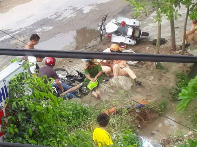 Hiện trường vụ tai nạn (Ảnh: nguồn otofun).