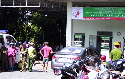Đăk Lăk: Nhân viên cây xăng bị sát hại