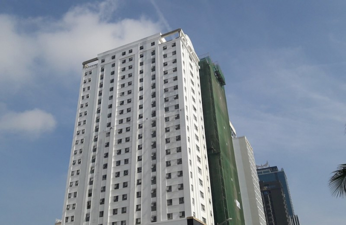 Kh&aacute;ch sạn EDEN x&acirc;y sai ph&eacute;p 129 ph&ograve;ng. Ảnh: HH.