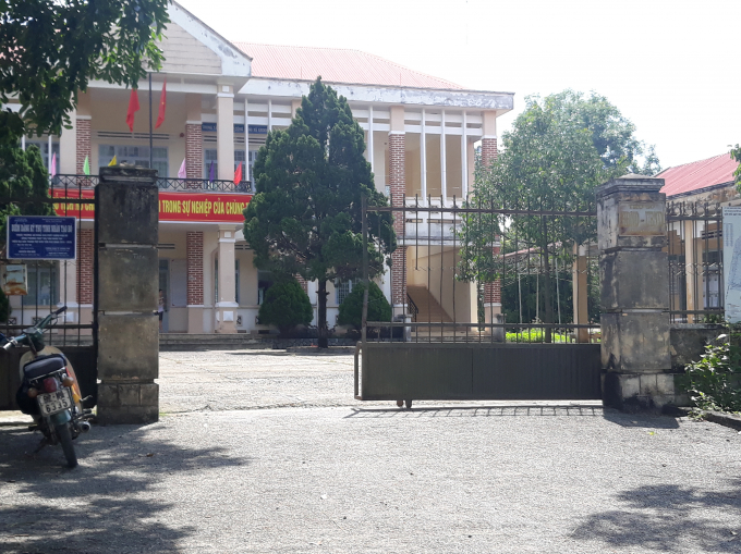 Trụ sở UBND x&atilde; Kroong, th&agrave;nh phố Kon Tum nơi &ocirc;ng Nguyễn Th&agrave;nh Đức l&agrave;m Chủ tịch UBND x&atilde;.