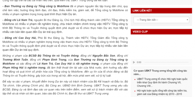 Thương vụ AVG: Bộ trưởng, Thứ trưởng Bộ Th&ocirc;ng tin v&agrave; Truyền th&ocirc;ng vi phạm rất nghi&ecirc;m trọng