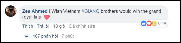... Trong đ&oacute;, b&igrave;nh luận nhận tới 6.200 lượt tương t&aacute;c cảm x&uacute;c, 163 phản hồi, v&agrave; được đẩy l&ecirc;n cao nhất, thuộc về t&agrave;i khoản Zee Ahmed: