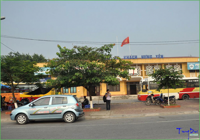 Bến xe kh&aacute;ch Hưng Y&ecirc;n. (nguồn Internet).