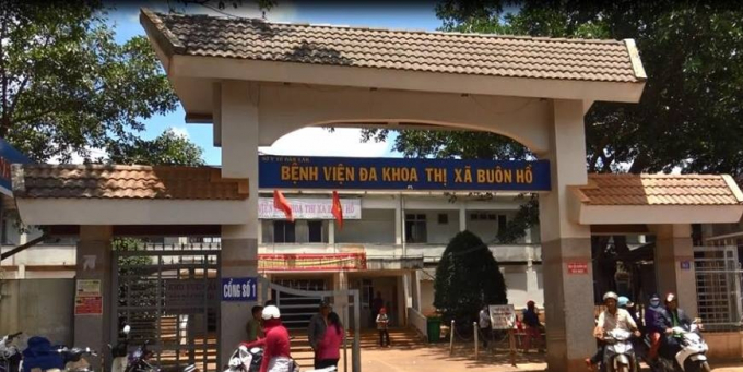 Bệnh viện Đa khoa thị x&atilde; Bu&ocirc;n Hồ, nơi chị Loan sinh con của m&igrave;nh v&agrave;o năm 2001.