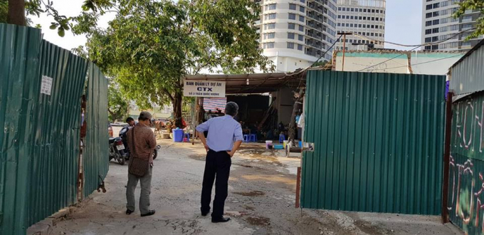 Khu vực ban dự &aacute;n.