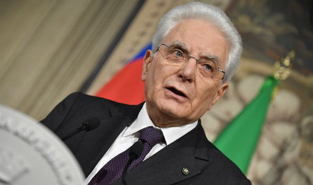 Tổng thống Italia Sergio Mattarella.